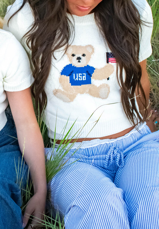 Teddy Knit Top